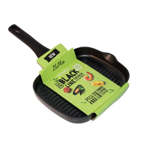 Picture of Texell tiganj grill black line 28x24cm