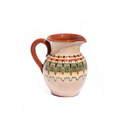 Picture of Bokal 1l svetli etno keramika