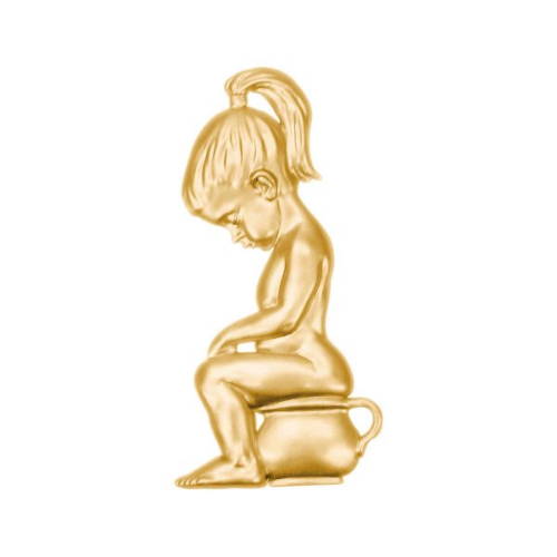 Picture of Ridder Oznaka za ženski toalet gold PVC