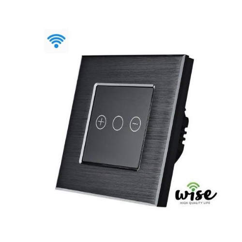 Picture of Wise dimer WiFi, aluminijumski panel crni