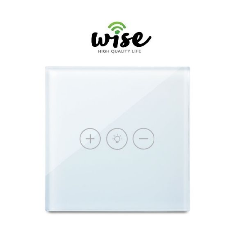 Picture of Wise dimer WiFi, stakleni panel beli
