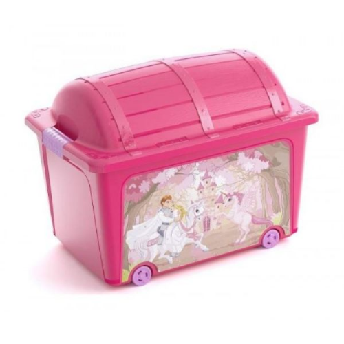 Picture of Kutija za odlaganje W box Toy Princess roze