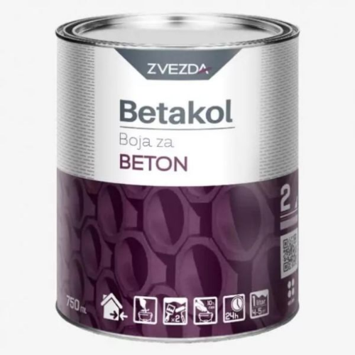 Picture of Betakol boja za beton - oksidno crvena/0,75l