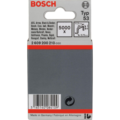 Picture of Bosch spajalica, tip 53, 11,4x0,74x8mm