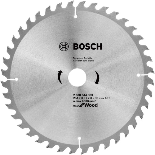Picture of Bosch list testere kružni za drvo 254mm 40T ECO