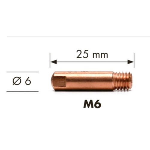 Picture of Wurth kontak provodnica - dizna 0,6mm, M6, 25mm
