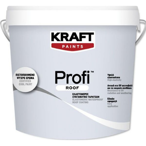 Picture of Kraft profi roof white 3l h. boja za ravne krovove