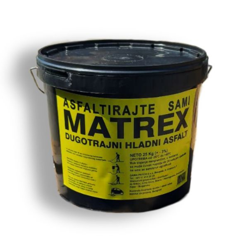 Picture of Matrex asfaltna hladna masa 25kg
