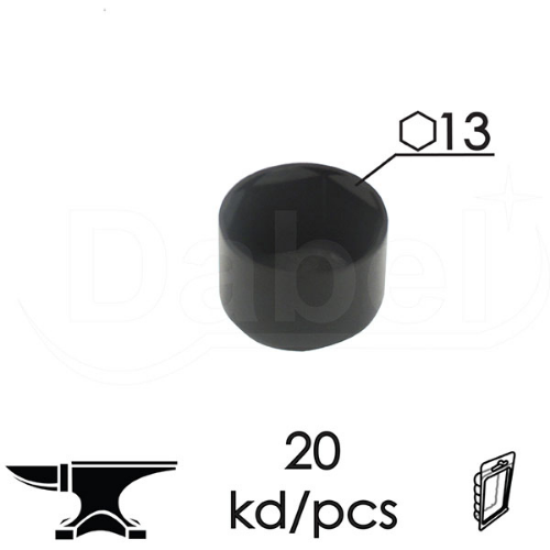 Picture of Dabel kapica za matice km1 crna ok13 (20kom) dbp1