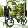Picture of MS Energy i10 električni bicikl, crno zeleni