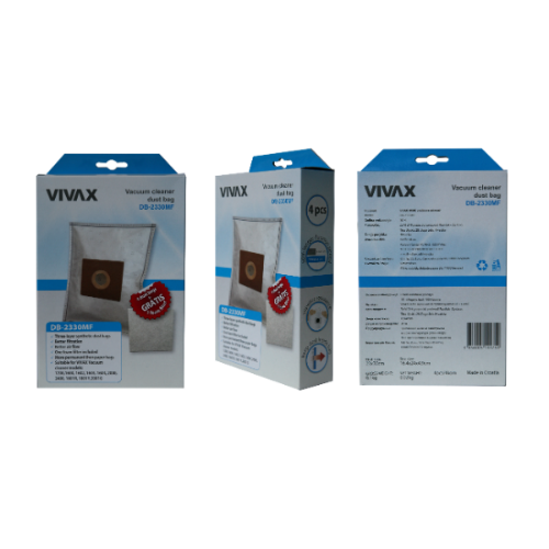 Picture of Vivax Home kese za usisivač 4 komada i filter DB-2330MF
