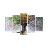 Picture of Slika drvo 4 godišnja doba, set sa 5 slika, 110x60 cm