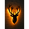 Picture of Zidna dekoracija jelen sa LED osvetljenjem, 20x30 cm