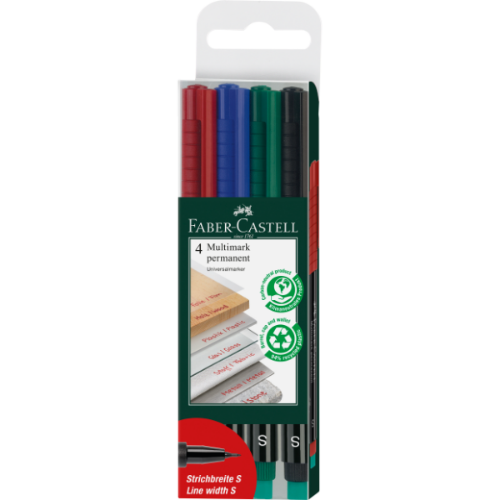 Picture of Faber Castell S flomaster, 4 komada