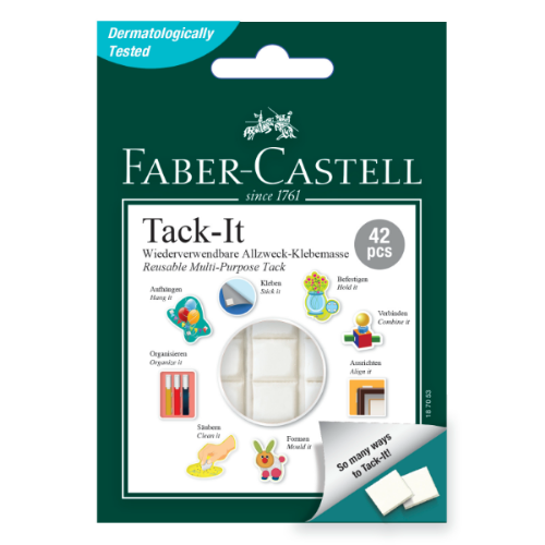 Picture of Faber Castell kreativna traka, bela 30 gr
