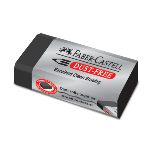 Picture of Faber Castell dust free gumica, crna