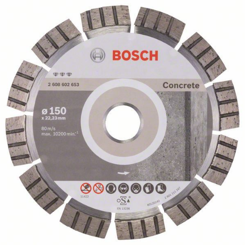 Picture of Bosch Concrete dijamantska rezna ploča 150x22,23x12 mm