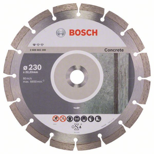 Picture of Bosch Concrete230 dijamantska rezna ploča 230x22,23x10 mm