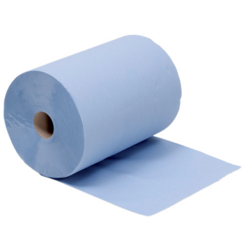Picture of Wurth 3-slojni papir za brisanje ruku, plavi, rolna