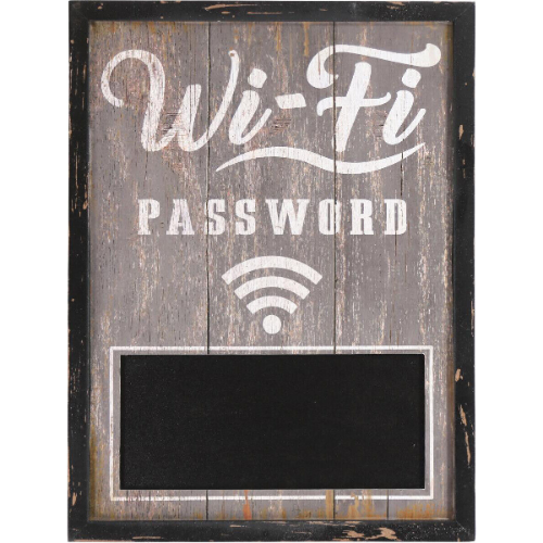 Picture of Dekoratvni zidni znak za WiFi password 30x40cm