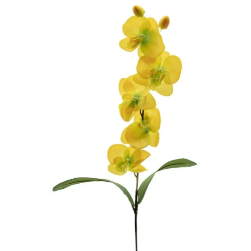 Picture of Veštački cvet orhideja 74cm, žuta
