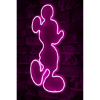 Picture of Zidna dekoracija LED Mickey Mouse 27x49x3cm pink