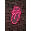 Picture of Zidna dekoracija LED lips 36x41x2cm pink