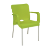 Picture of Baštenska stolica Fulya DxŠxV: 54x55x81 cm, plastika i metal, zelena